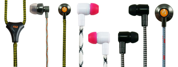 Наушники водонепроницаемые цветные для MP3 плеера NU Dolphin Touch Pro 4G Luxe