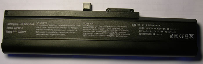 Sony Vaio Аккумулятор для ноутбука (BPS5, BPL5) 7200mah (Black)