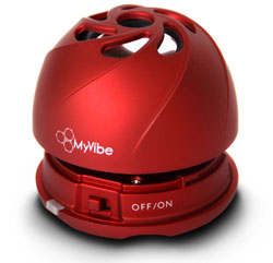 MyVibe H-2 Портативная акустическая система (красная)