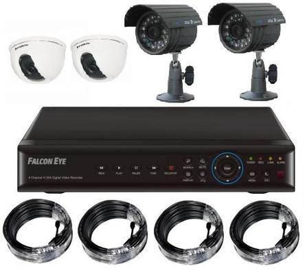 Falcon Eye FE-004H-KIT Комплект видеонаблюдения для офиса 
