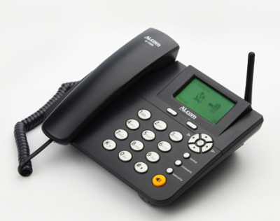 ALCOM G-1200 стационарный сотовый телефон GSM (Черный)