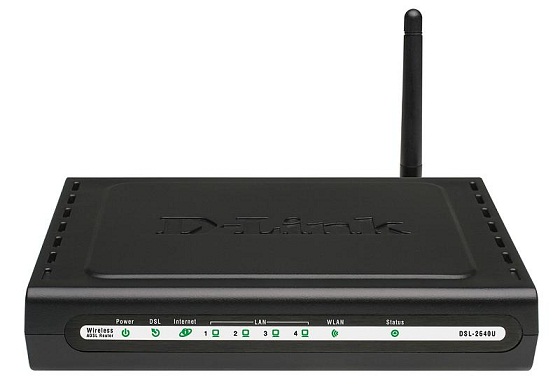 D-Link DSL-2640U/BRU/CB Маршрутизатор ADSL
