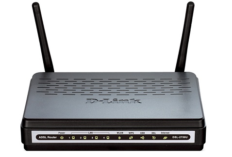 D-Link DSL-2750U Маршрутизатор ADSL