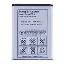 Sony Ericsson BST-36 Аккумулятор (K330)