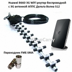 Huawei B660 3G WiFi роутер беспроводной с 3G антенной АППС Дельта Волна S12