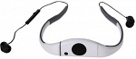 Bluetooth стерео-гарнитура для спорта водонепроницаемая Aqua Music WBH9 защита IPX8 (белая)