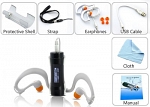 Aqua Music M4G FM MP3 Плеер 4GB для плавания водонепроницаемый (чёрный)