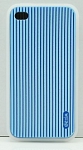 DEXIM чехол гибкий силиконовый для iPhone 4S/4 голубой