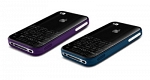 DEXIM чехол стильный жесткий для iPhone 4S/4 фиолетовый