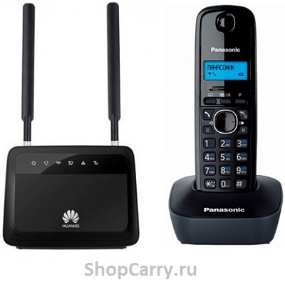 Комплект ShopCarry SIM SOHO PRO7 стационарный сотовый радио DECT телефон GSM/4G/3G WIFI роутер ТЕЛЕ2 Мегафон МТС Билайн