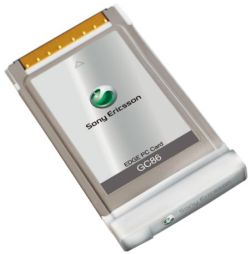Sony-Ericsson GC86 EDGE PCMCIA модем GSM