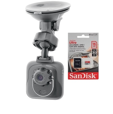 Автомобильный видеорегистратор Видеосвидетель 2403 FHD  G сенсор ИК подсветка с картой памяти 16GB купить в интернет магазине