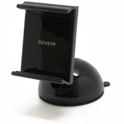 Ppyple Dash-N5 black Автомобильный держатель купить Держатель предназначен для использования совместно с коммуникаторами и навигаторами с размером экрана 3,5-5,5 дюйма в диагонали 55-85 мм по высоте и