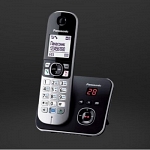 Panasonic KX-TG6821RU беспроводной телефон DECT купить АОН, Caller ID (журнал на 50 вызовов) Цифровой автоответчик Функция резервного питания цена