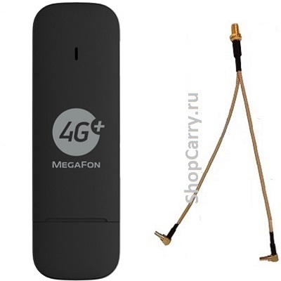 Huawei 827F МТС Мегафон Билайн (E3372) 3G 4G LTE USB модем универсальный с переходником пигтейл 2 x CRC9/SMA купить параметры характеристики