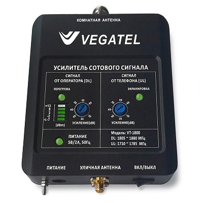VEGATEL VT-1800 (LED) Репитер