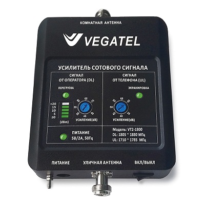 VEGATEL VT2-1800 (LED) Репитер