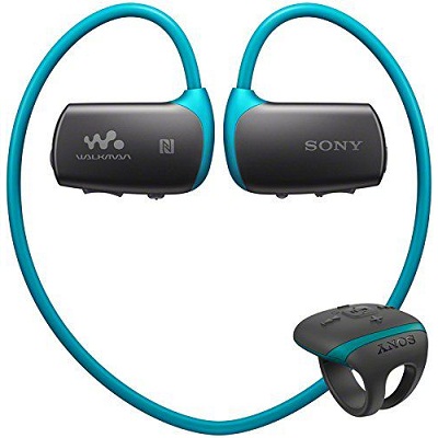 SONY NWZ-WS613 flash MP3 плеер водонепроницаемый 4Гб голубой