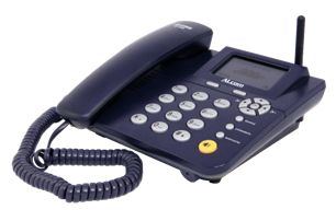 ALCOM G-1200 стационарный сотовый телефон (темно- синий)