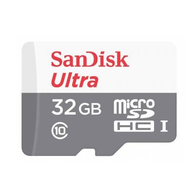 Флеш карта microSDHC 32Gb Class10 Sandisk SDSQUNB-032G-GN3MN Ultra
