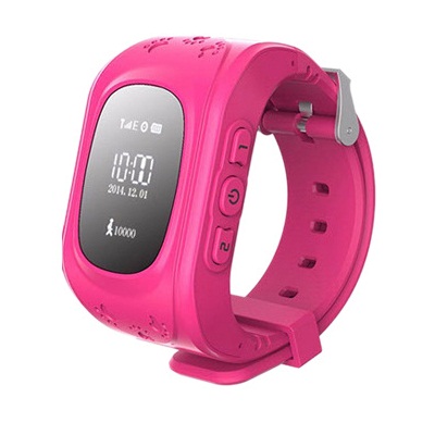 Кнопка жизни K911 Детские часы-телефон с GPS трекером (розовые)