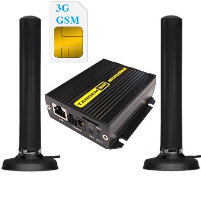 TANDEM-3GR-1 GSM Wi-Fi 3G роутер c 2-мя. антеннами 3G
