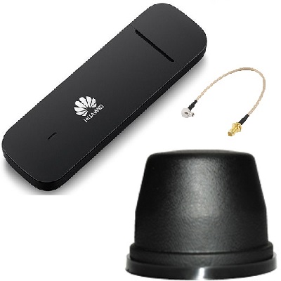 Huawei E3372h-320 4G LTE 3G 2G GSM GPRS модем универсальный с внешней антенной и переходником