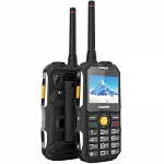Digma linx a230 wt GSM телефон-рация защищенный (Черный) АКБ 6000 Мaч