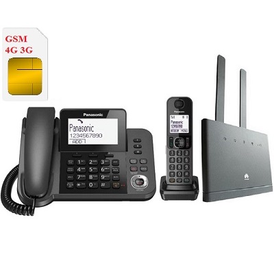 Комплект SHOPCARRY SIM 320 стационарный сотовый телефон с радиотрубкой под сим карту