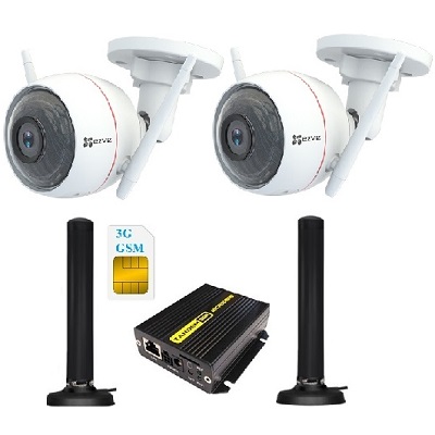 ShopCarry Cam Street EG32 уличные 3g камеры видеонаблюдения (комплект) (2-е камеры)