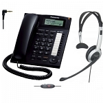 Комплект SHOPCARRY HF 430 стационарный телефон для офиса с Гарнитурой hands free