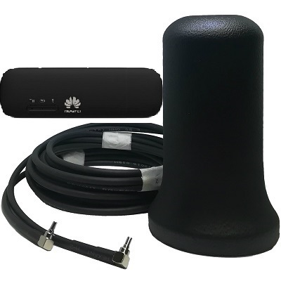 Huawei E8372h-153 модем-роутер USB WiFi с антенной ShopCarry M2 всенаправленная 3g 4g lte 2x2 кабель 3 метра