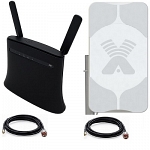 ZTE MF283 4G LTE Wi-Fi роутер под СИМ-карту с Уличной MIMO антенной до 18dBi кабель 10 м