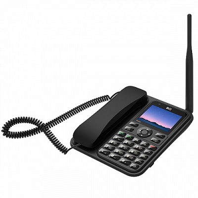 BQ 2839 Point Стационарный сотовый телефон GSM под 2-е Сим карты (Bluetooth) черный